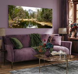 "Afternoon Bridge View" - Yosemite National Park - Metal