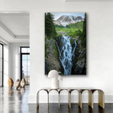 "Skyline Waterfall View" - Mount Rainier NP