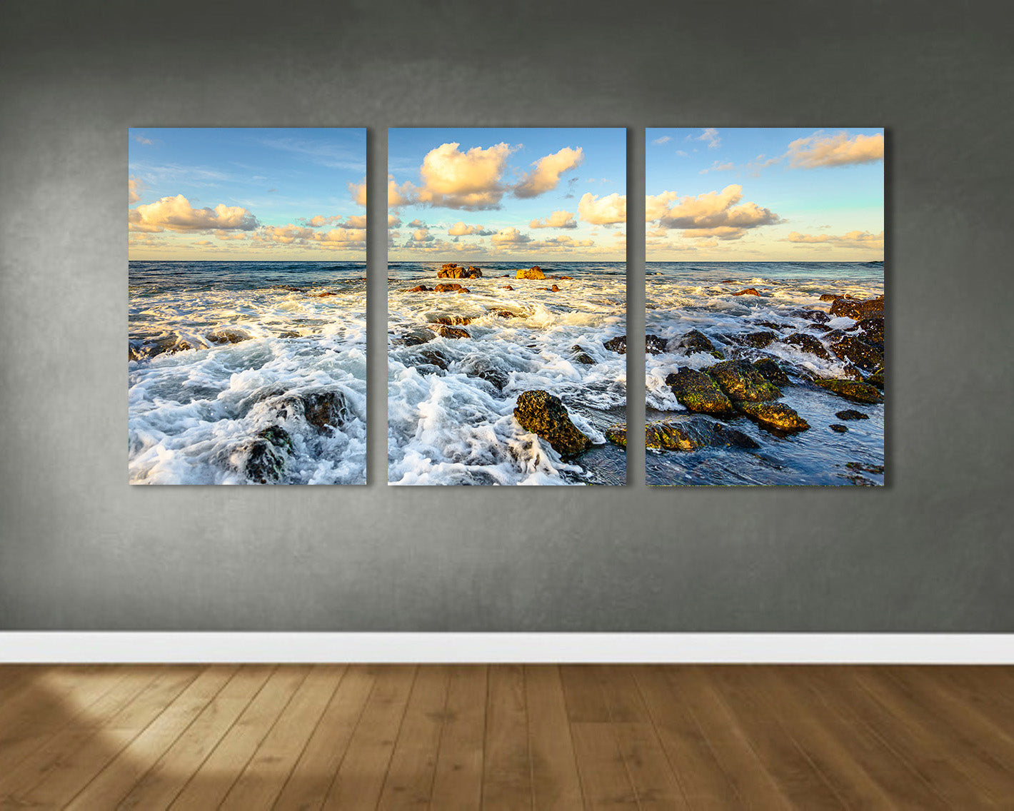 3-Piece Triptych Art – Bonner Fine Art