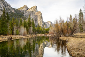 "Three Brothers Reflection" - Yosemite National Park