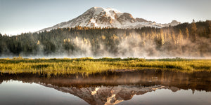 "Mid Reflection" - Mount Rainier NP